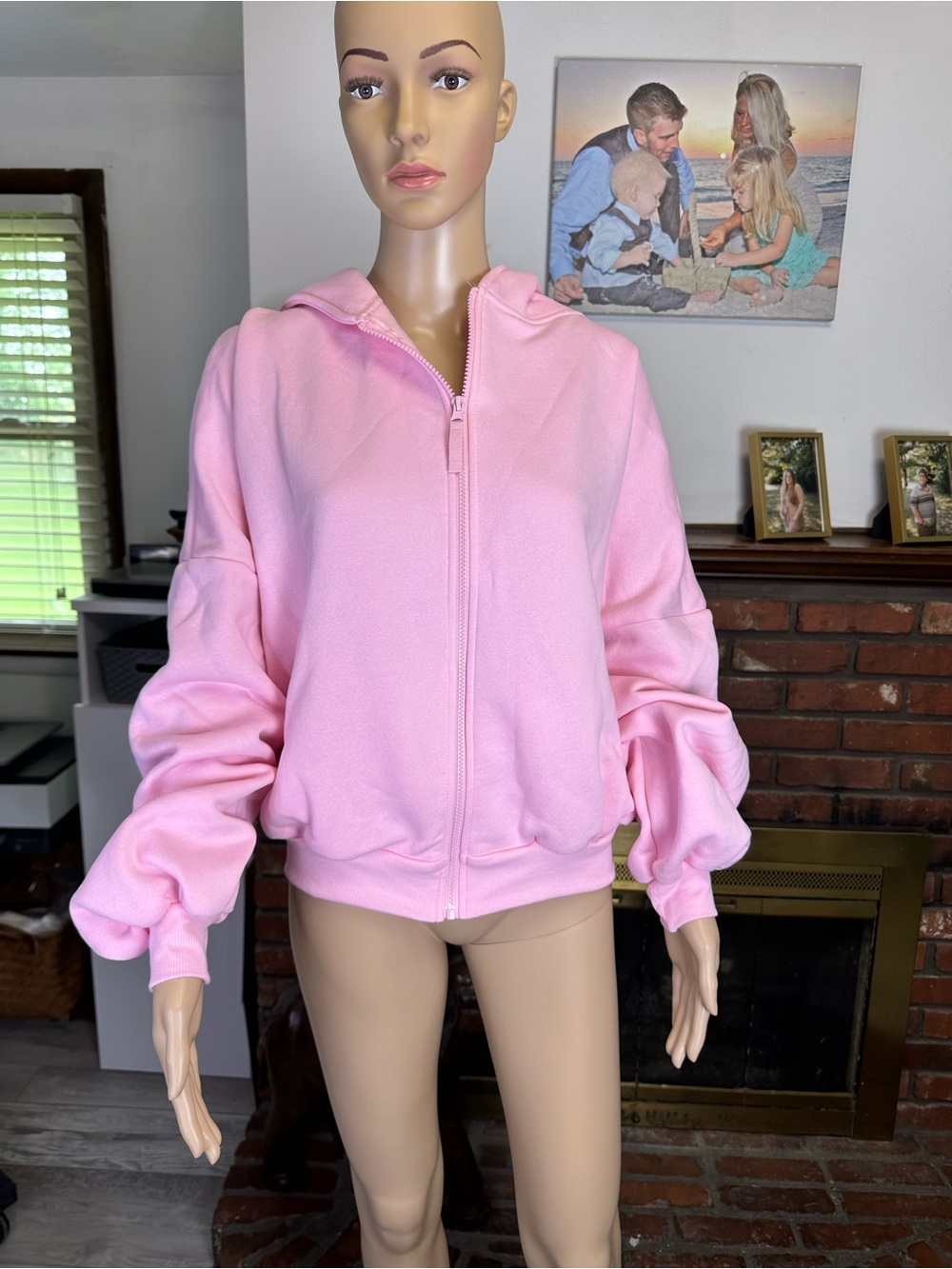 Blogilates Marshmallow Hoodie - Light Pink